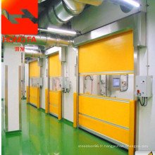 Porte industrielle rapide en PVC